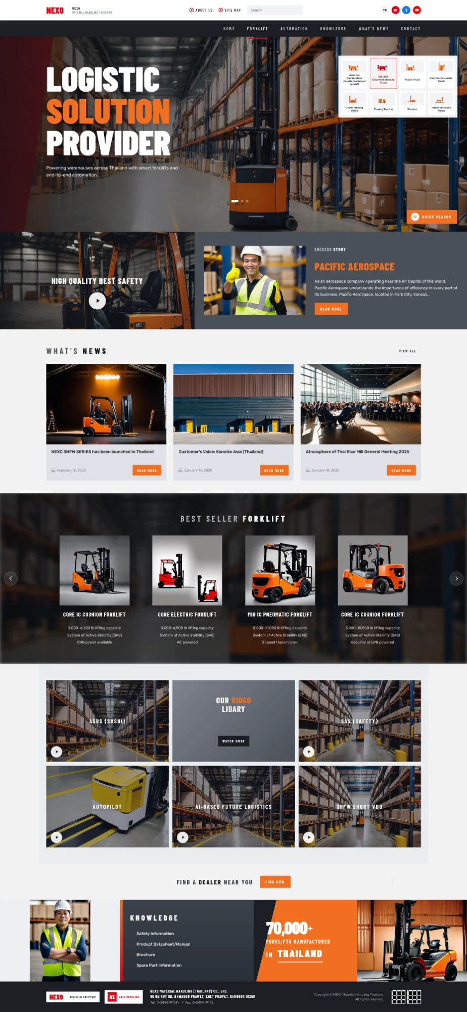 NEXO — material handling